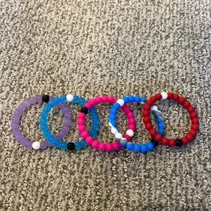 Set of 5 Lokai bracelets - never worn